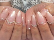 ネイルネイル 南森町店(nailnail)/肌馴染みのいいグラデーション♪