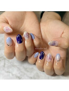 トータルビューティーローズ(Rose)/紫陽花ネイル
