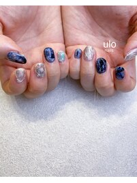 水面のような立体感と透明感