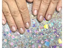 シーグラス(SeaGlass)/自爪風ネイル