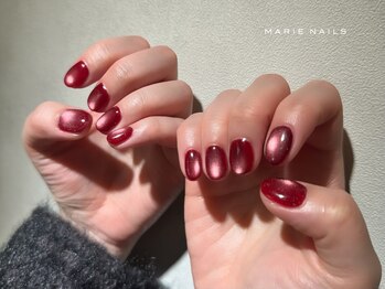 マリーネイルズ 横浜店(MARIE NAILS)/定額¥5,500 マグネット 0129a