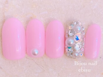 ビジュネイル(Bijou nail)/☆5980☆大人気ビジュー