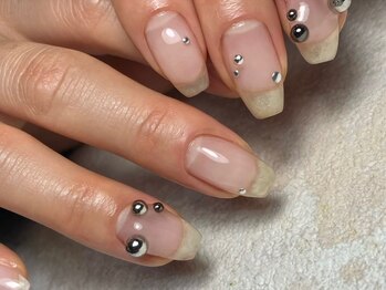 オーラリー ネイル アート メゾン(ORRERY nail art maison)/ハンド / クリアスタッズ