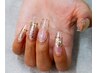 SNSで人気♪嬉しい長さだし付☆うるうるNail☆クリアフレンチ☆ジェルオフ込