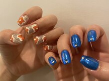 ジュイール(Jouir)/ブルー×オレンジにぷっくり