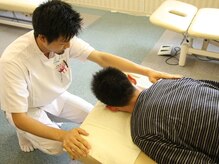 骨盤先生のカラダメンテ 秋葉原店/最近多いのはガッチガチの首肩！