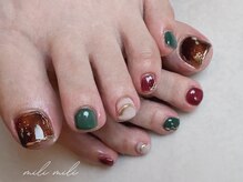 ミリ ミリ(mili mili)/フットべっ甲ネイル