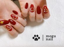 モグネイル(Mogunail)/クリスマスデザイン/冬ネイル