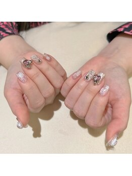 ピンキーネイル(Pinky Nail)/クリスマスネイル