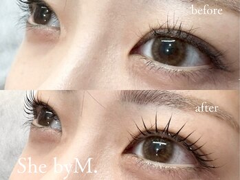 シーバイエム 蒲田(She byM)/まつげパーマ♪デザインラッシュ