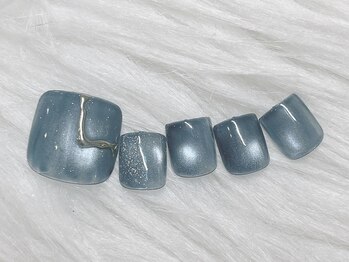 ネイルキュート アンド クールラッシュ 亀有店(nailcute & CoolLash)/マグネット フットネイル