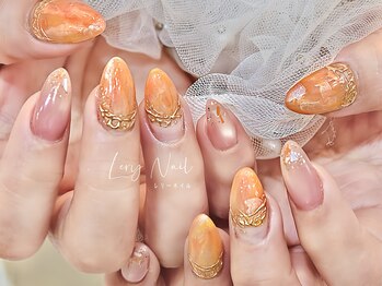 大理石☆大人のニュアンスネイル