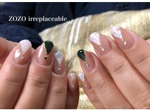 ネイルサロン ビビ(bibi)/変形フレンチネイル