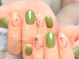 こだわりアートのシーズンネイル