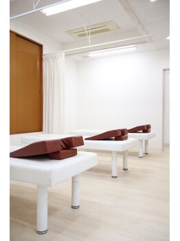 ビオ整骨院/施術所は半個室!