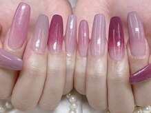 ハニービービー(Honey Bee Bee)/五色ピンクネイル