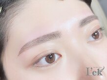 アイック 上野御徒町店(I’ck)/ナチュラルなストレート眉style