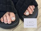 リボンうめつくしネイル