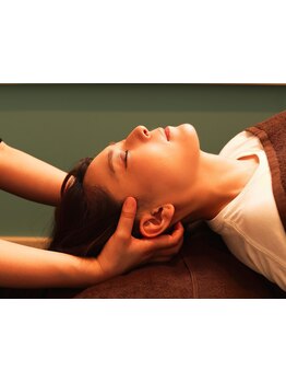 ヘッドスパで癒されたい