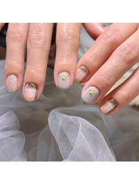 チェックネイル