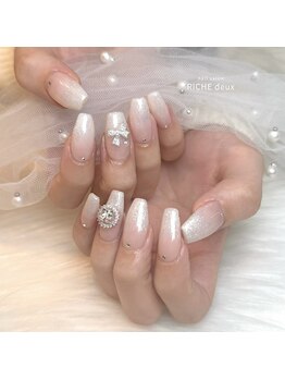 リッシュ ドゥ(RICHE deux)/キラキラ冬ネイル