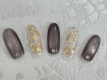 金箔つる艶ネイル