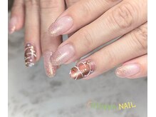 チモカネイル(CHIMOKA NAIL)の雰囲気(大人の夏¥9800)