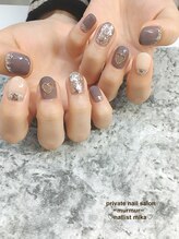 プライベート ネイルサロン マーマ(murmur)/ハートデザイン