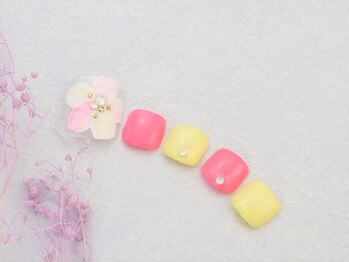 ネイルズガッシュ 蒲田東口店(NAILsGUSH)/*ガーリーフラワー*