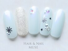 ミューズ MUSE 四街道大日店/パールホワイト雪結晶クリスマス