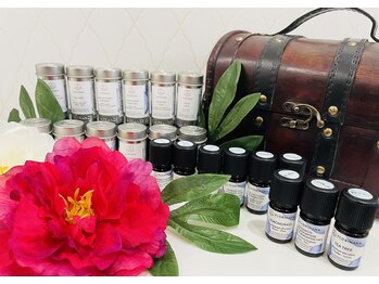 リラクゼーションサロン カラン(calan)/アロマは15種類の中から選び調合