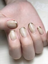 ネイルサロン プール ヴー(Nail Salon Pour Vous)/ミラーフレンチネイル