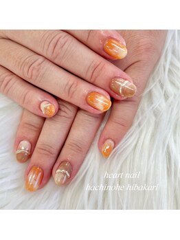 はあとねいる 八戸日計店/☆ニュアンスミラーネイル☆