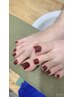 【新規の方オフ無料】夏におすすめ！フットワンカラー60分