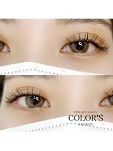 カラーズ ネイル アンド アイ(COLOR'S NAIL&EYE)/フラットラッシュ120本