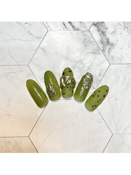 立体リングニュアンスネイル