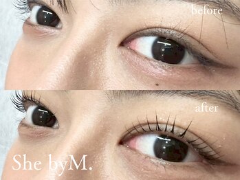 シーバイエム 蒲田(She byM)/まつげパーマ♪パリジェンヌ
