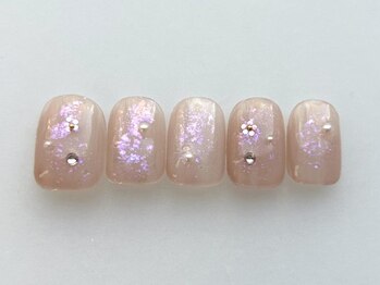 ピンクラメホロ