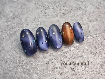 コラソンネイル(corazon nail)/HAND120分☆マグネットネイル