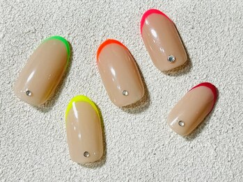 ネイルサロン メイプル(Nail Salon maple)/ネオンカラー