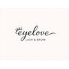 eye love【まつげパーマ/マスカラパーマ/上下/アイブロウ/眉毛/眉パーマ】のお店ロゴ