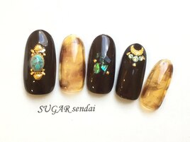 べっ甲×ビジュー☆定額9900円