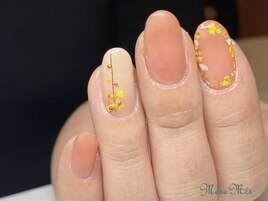 押し花囲みネイル