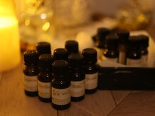 癒しサロン はなの雰囲気(アロマメニューではお好きな精油をお選びいただいております。)