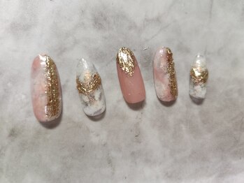 ネイルサロン ネイルクク(Nail KUKU)/4月ゴージャス