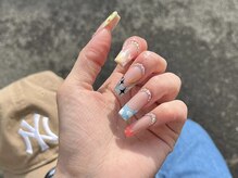 エムネイル(M-Nail)/★海外系ポップフレンチネイル★