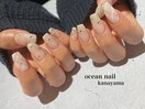 #ワンホンネイル#韓国ネイル