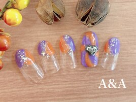 ハンドネイル　(ハロウィン)