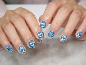 グラシアス(Gracias)/ハートマグネットガラスフレンチ