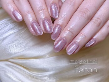 フェロン 小倉店(feron.)/春のマグネットネイル